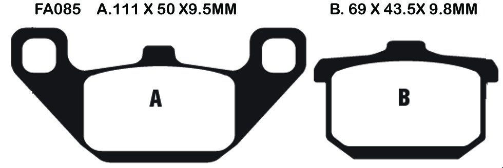 EBC Brake Pads FA085