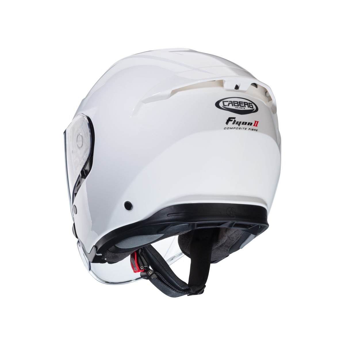 Caberg Flyon II White Helmet S/O - Image 3