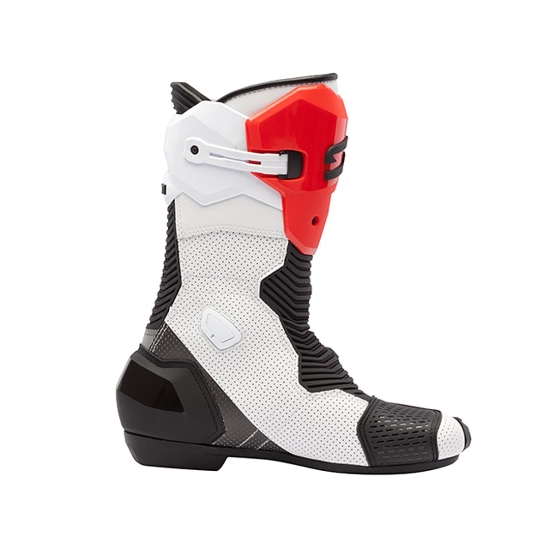 Sidi Mag 2 Air CE Boots White/Black/Red - Image 2