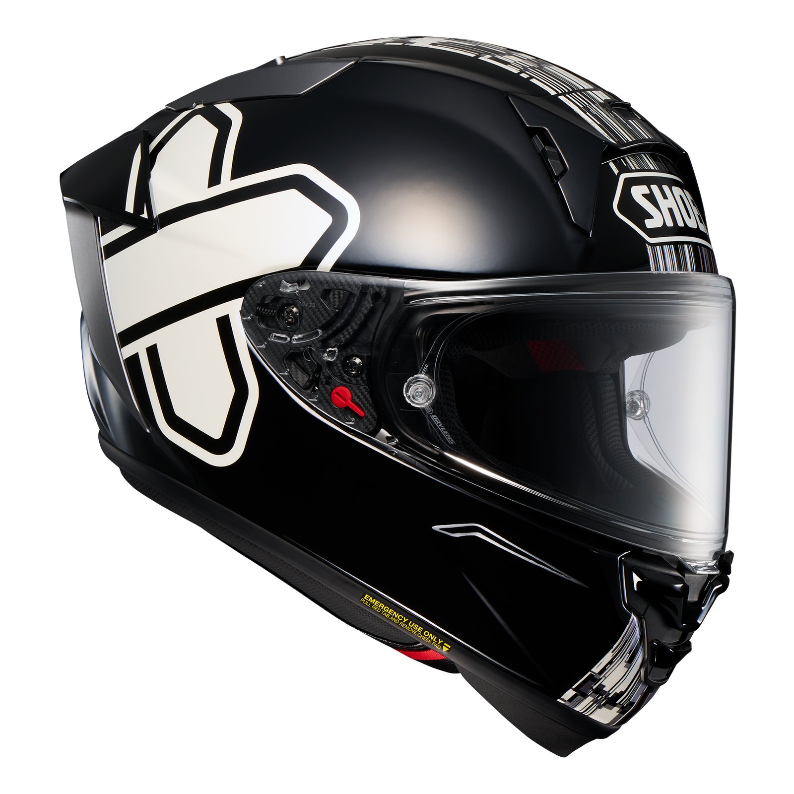 Shoei X-SPR Pro Cross Logo TC-5 Helmet - Image 3