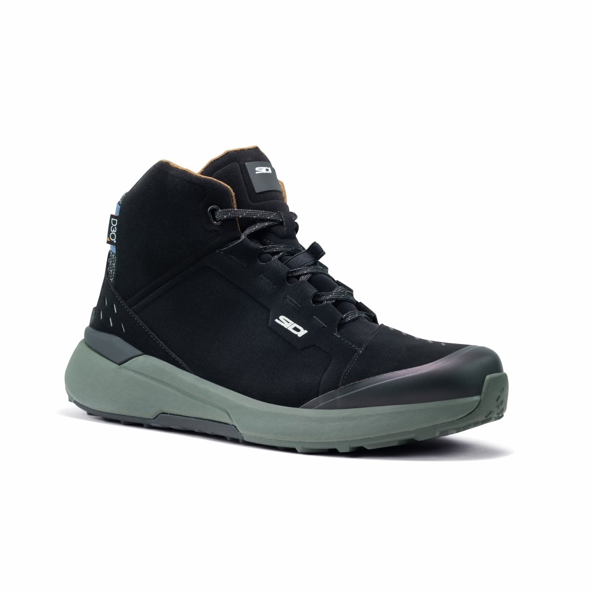 Sidi Nucleus Suede CE WP Shoes Black/Ivy