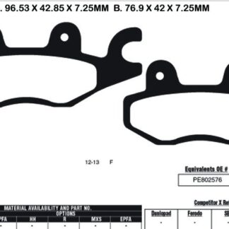EBC Brake Pads SFA635