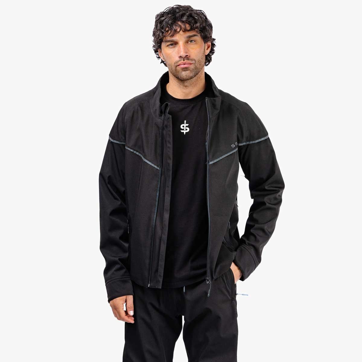 Spada Dash CE Mens Jacket Stealth Black - Image 6