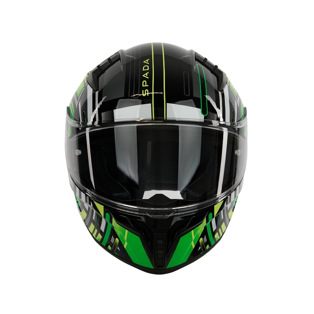 Spada Raiden 3 Cyclone Green Helmet - Image 3