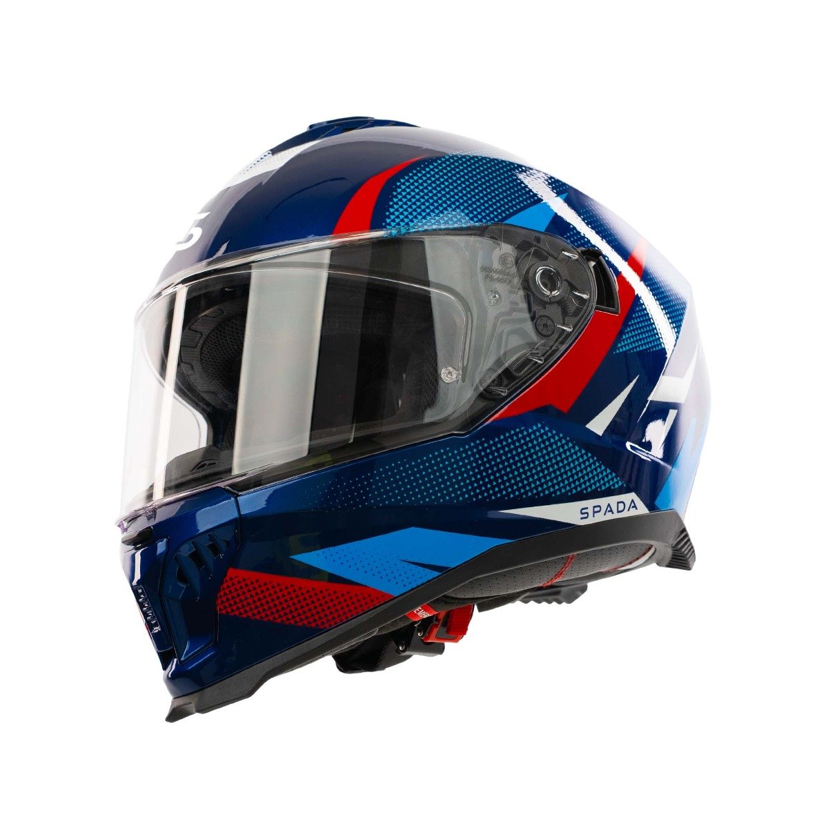 Spada SP18 Vertex Blue/Red/White Helmet - Image 5