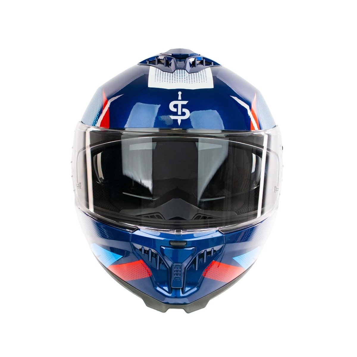Spada SP18 Vertex Blue/Red/White Helmet - Image 2