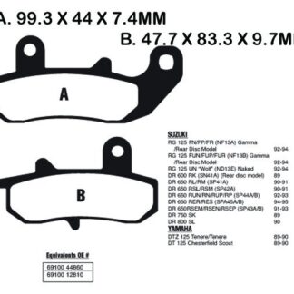 EBC Brake Pads FA157