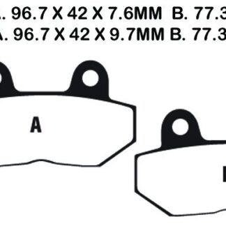 EBC Brake Pads FA214/2V