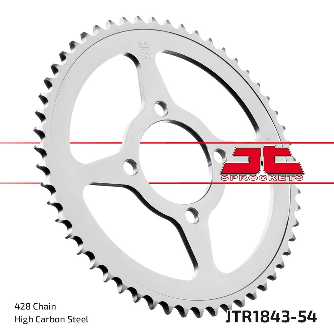 JT Rear Sprockets R/W 1843-54 YAM