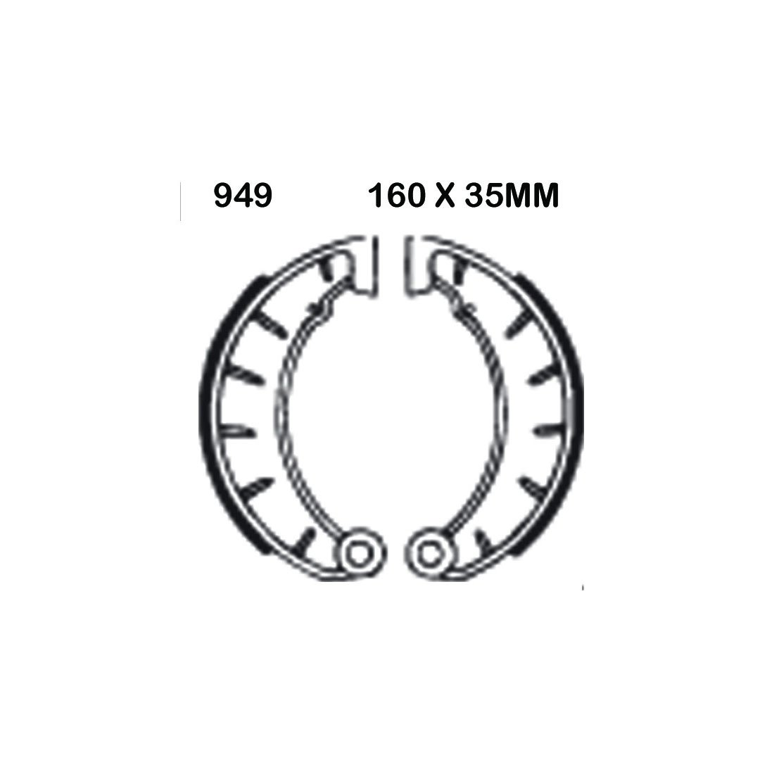 EBC Brake Shoes 949