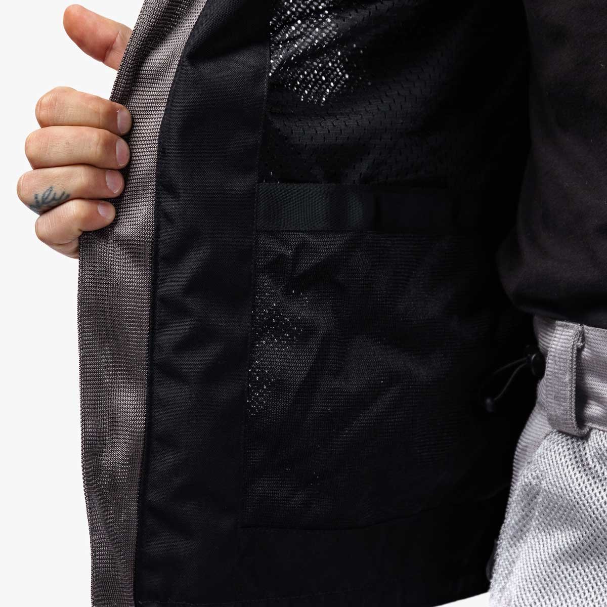 Spada Hooded Air CE Jacket Ultimate Grey - Image 10