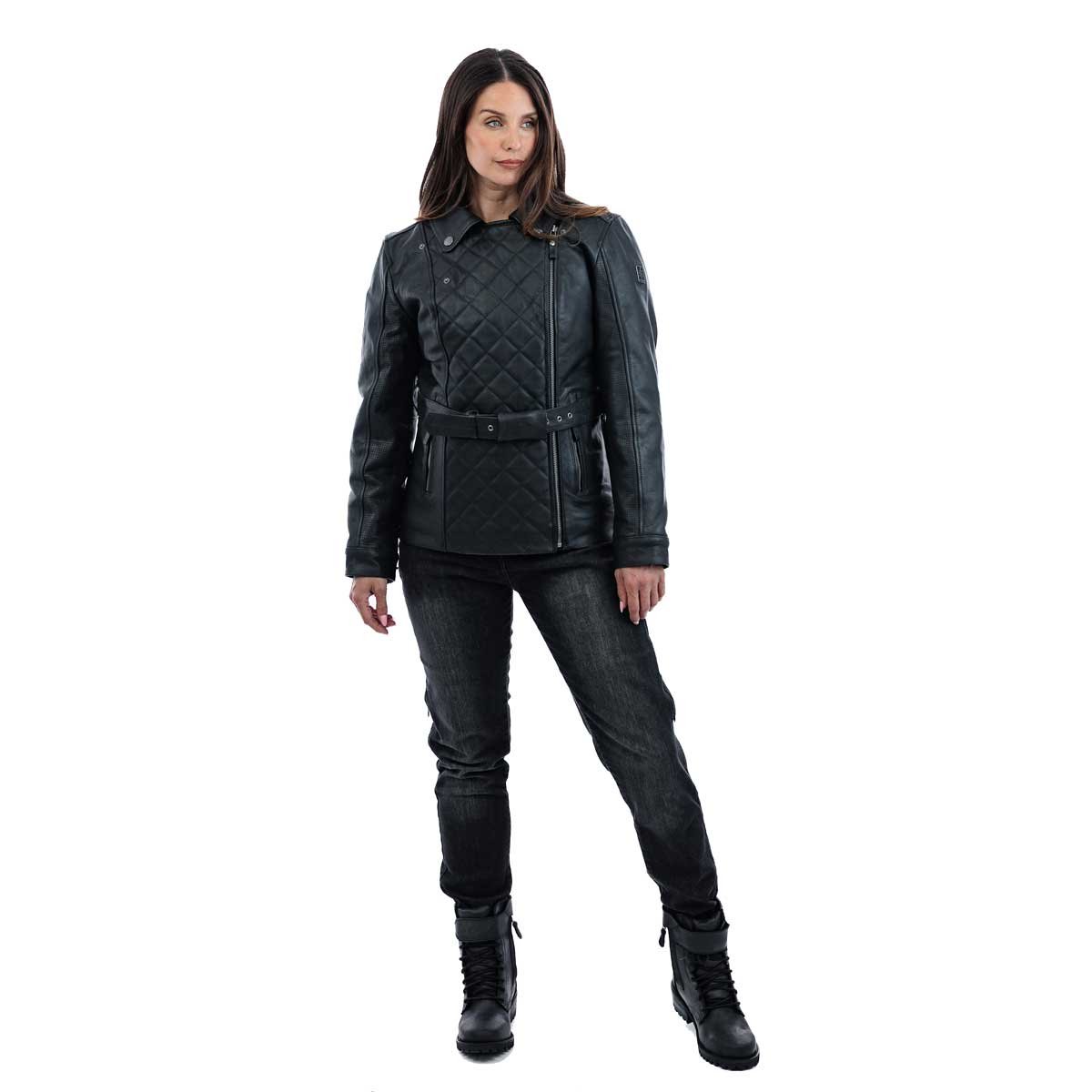 Spada Lancer Leather CE Ladies Jacket Black - Image 8