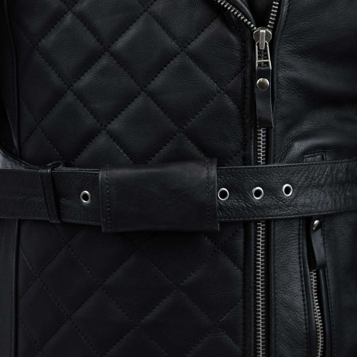 Spada Lancer Leather CE Ladies Jacket Black - Image 22