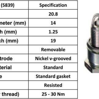 NGK Spark Plug ZGR5A Plugs [Box 10]
