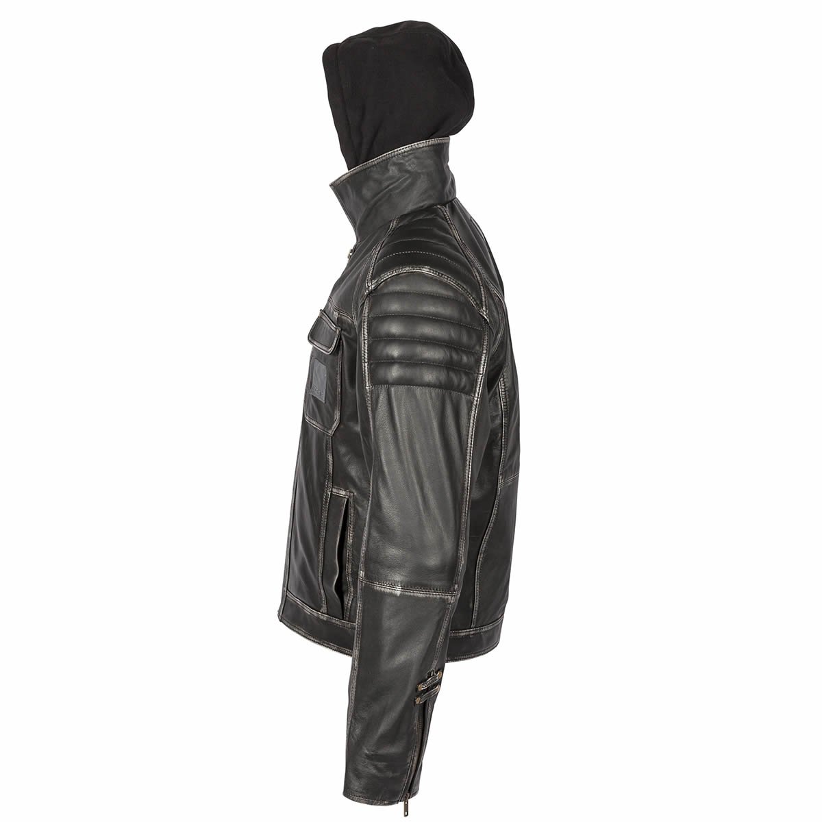 Spada Leather Jackets Peacedog Black - Image 3