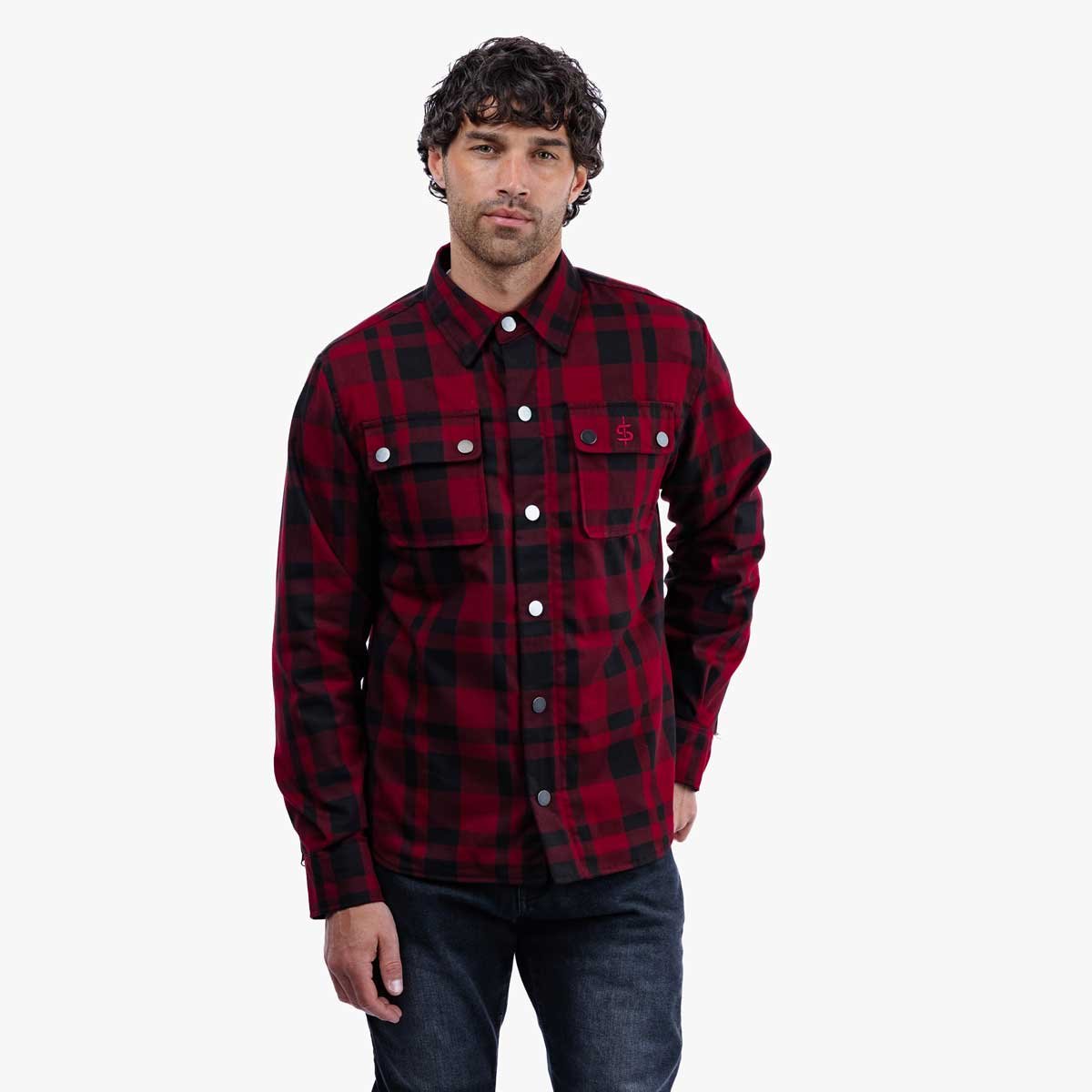 Spada Ember CE Shirt Red/Black - Image 3