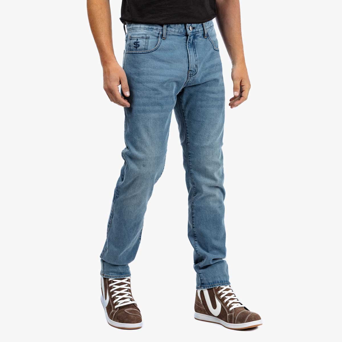Spada Drifter CE Mens Jeans Beach Blue - Image 8