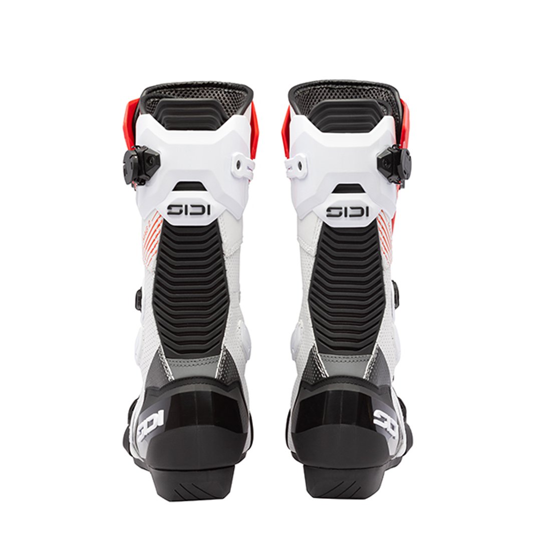 Sidi Mag 2 Air CE Boots White/Black/Red - Image 5