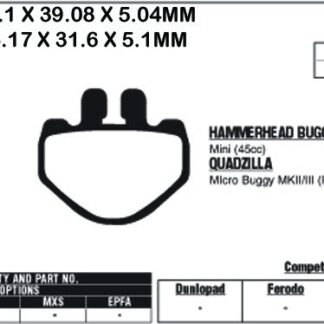 EBC Brake Pads FA485TT