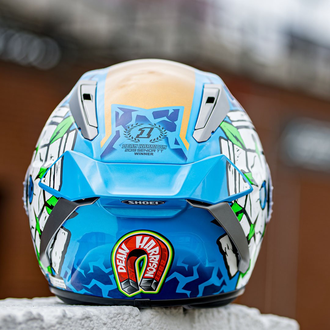 Shoei X-SPR Pro Harrison TC-2 Helmet - Image 3