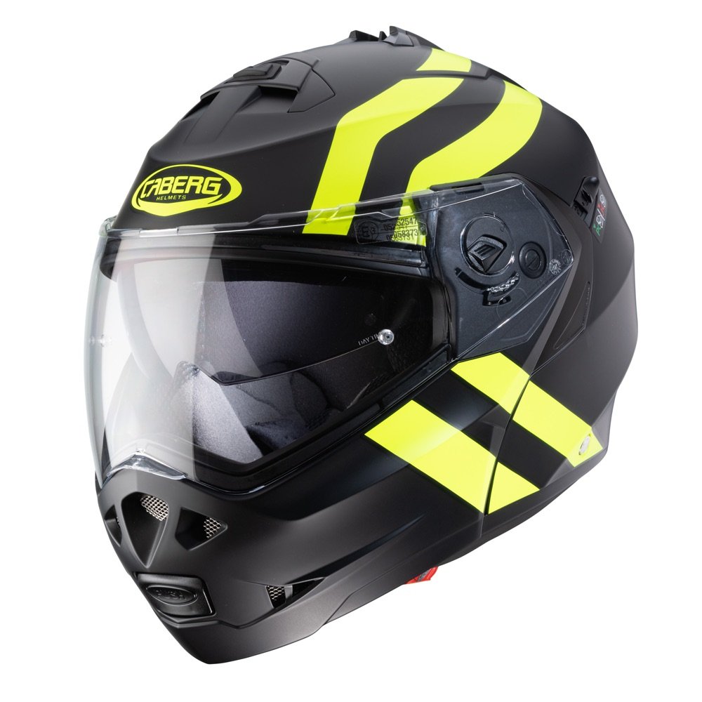 Caberg Duke 2 Super Legend Matt Black/Yellow Helmet