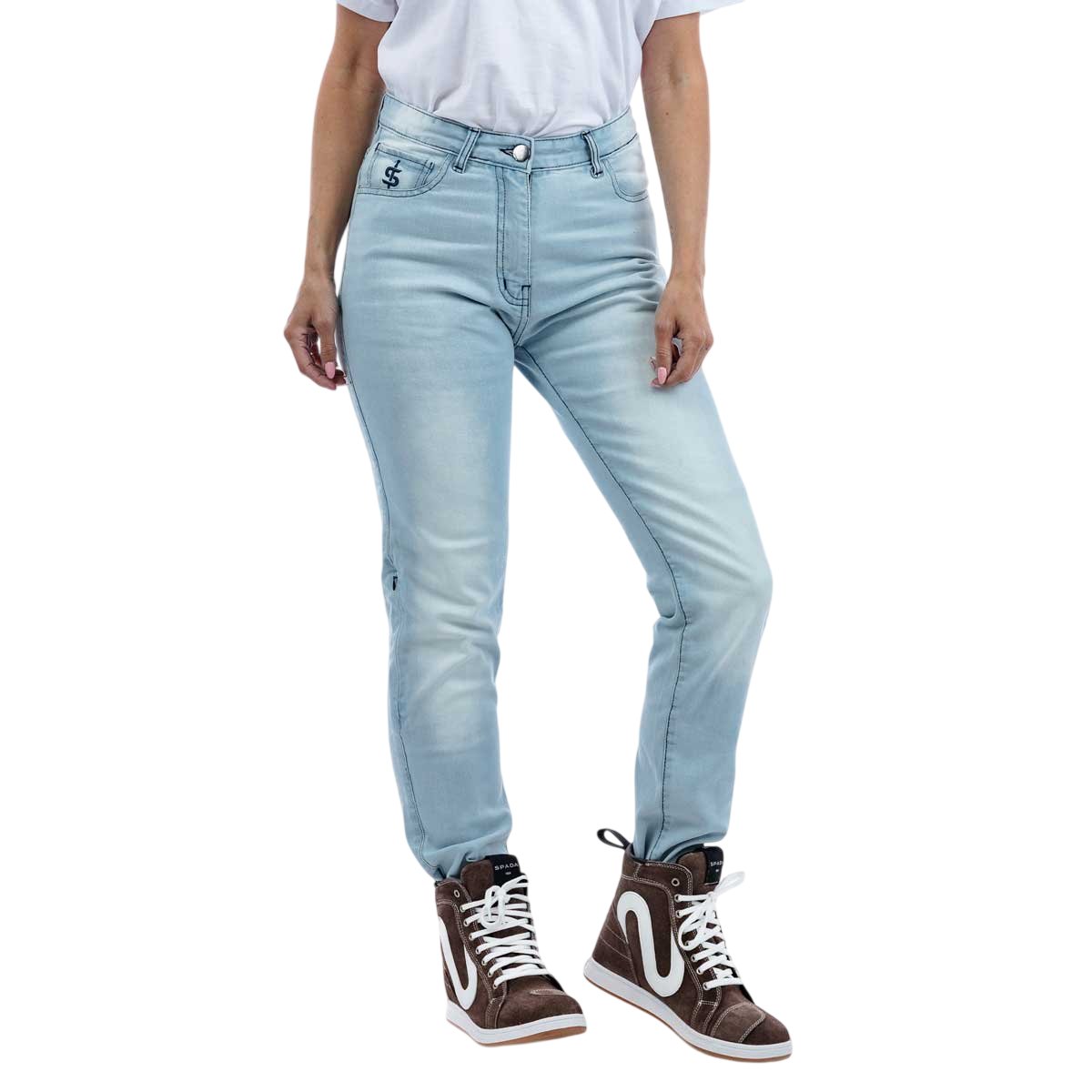 Spada Drifter CE Ladies Jeans Beach Blue - Image 5