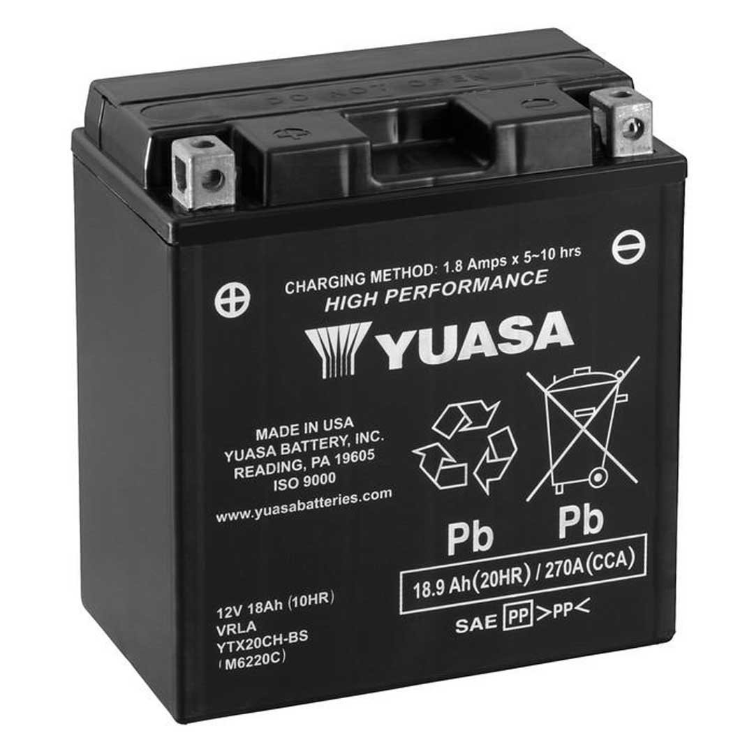 Yuasa Batteries YTX20CH-BS/YTX20A-BS