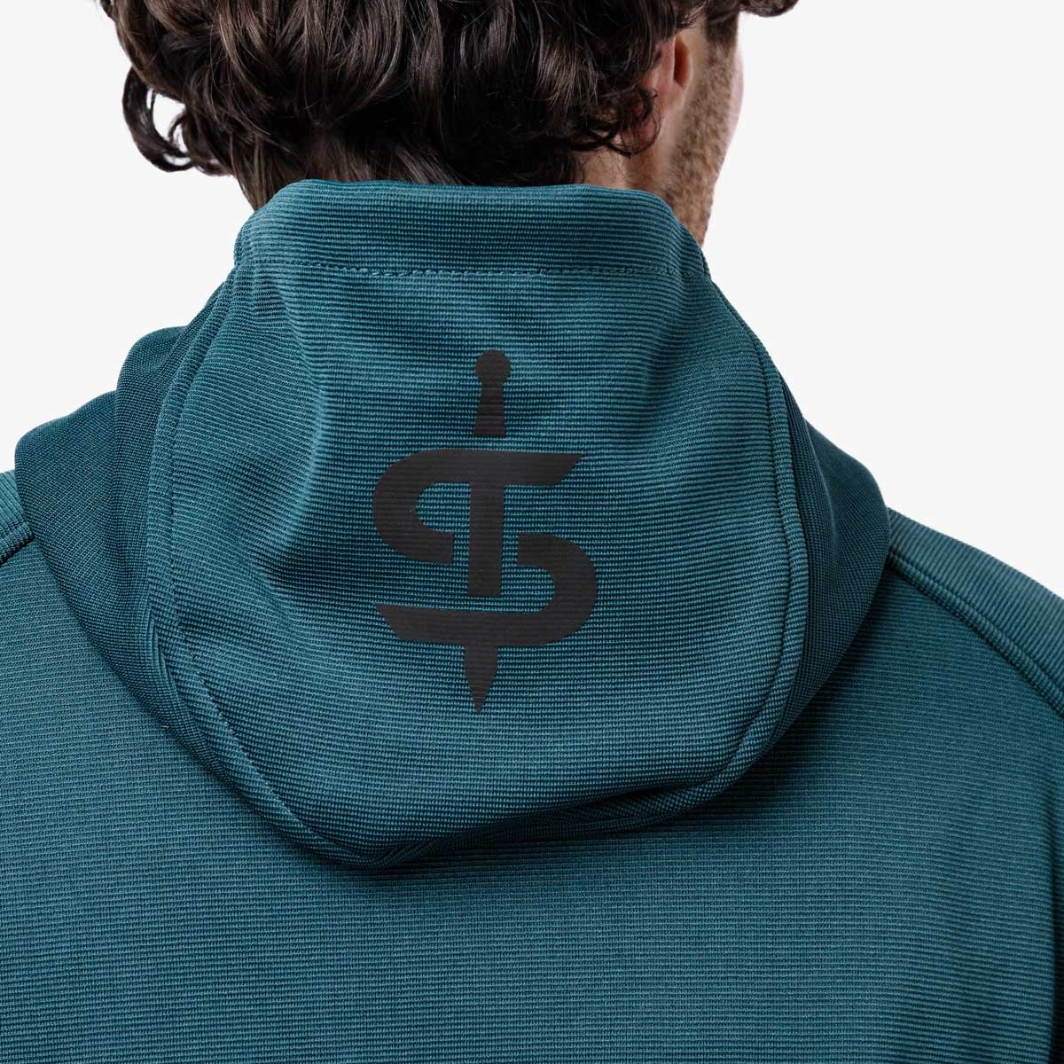 Spada Blade Zip CE Hoodie Coral - Image 5