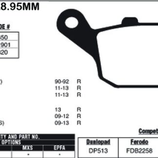 EBC Brake Pads FA496