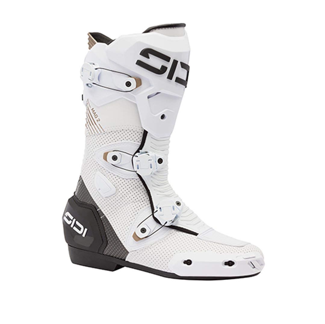 Sidi Mag 2 Air CE Boots White/Black
