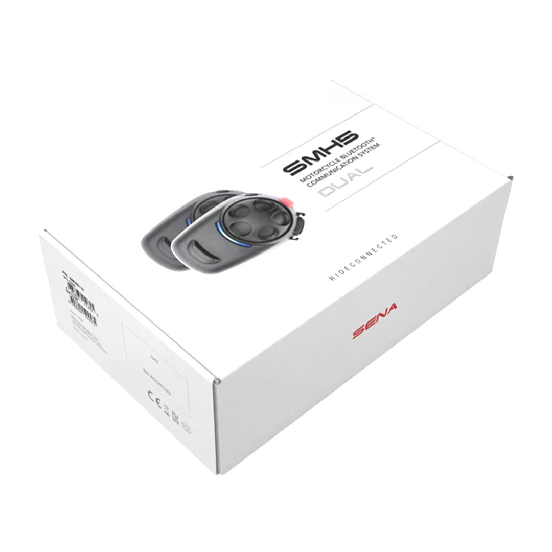 Sena SMH5-10 Bluetooth Headset & Intercom Scooters & M/C with Uni Mic Kit - Image 5