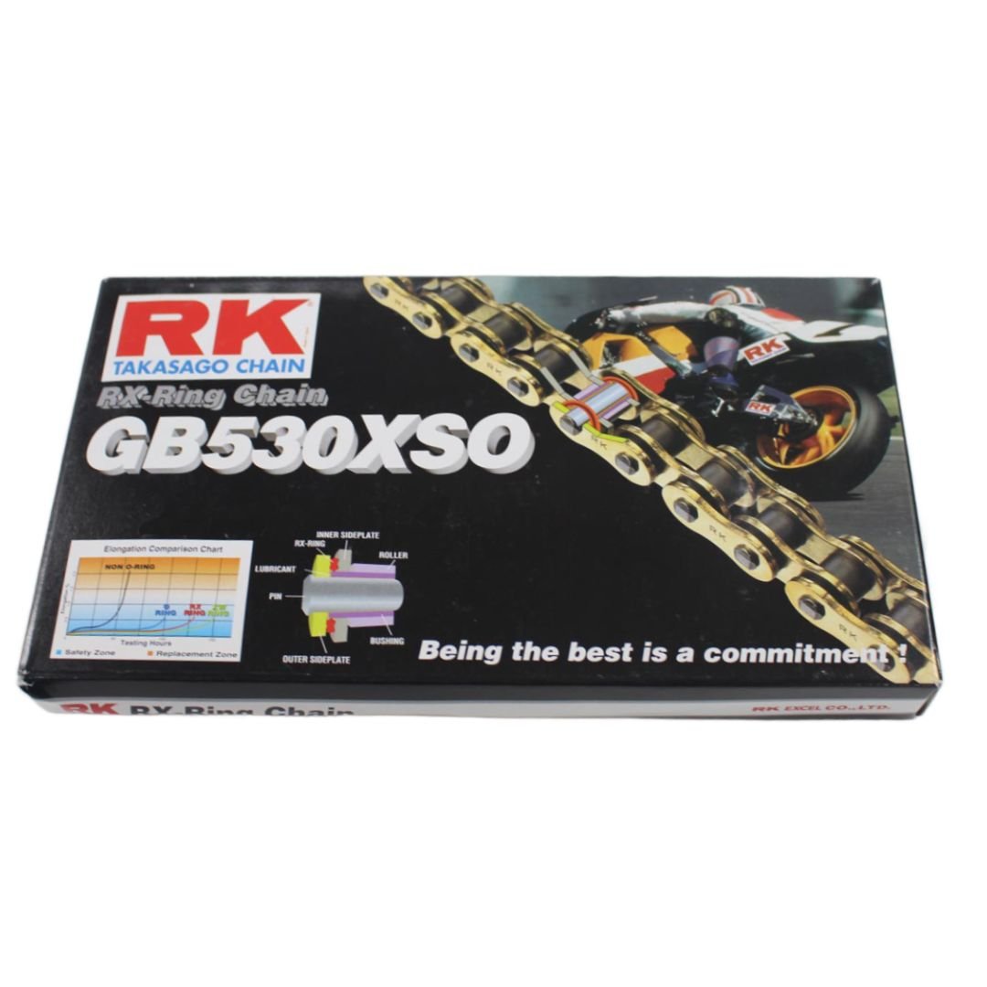 RK GB530XSO/Z1 X 106 CHAIN GOLD [RX]