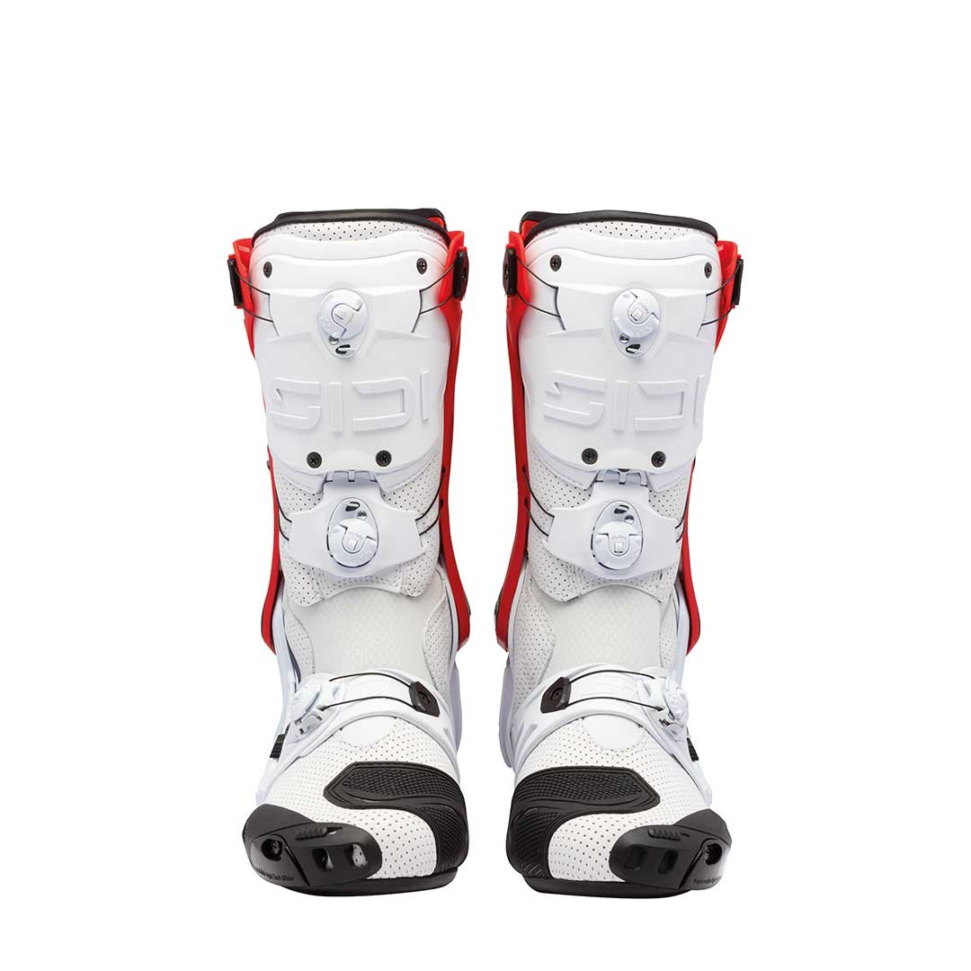 Sidi Rex Air CE Boots White/Red - Image 4