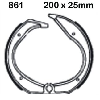 EBC Brake Shoes 861