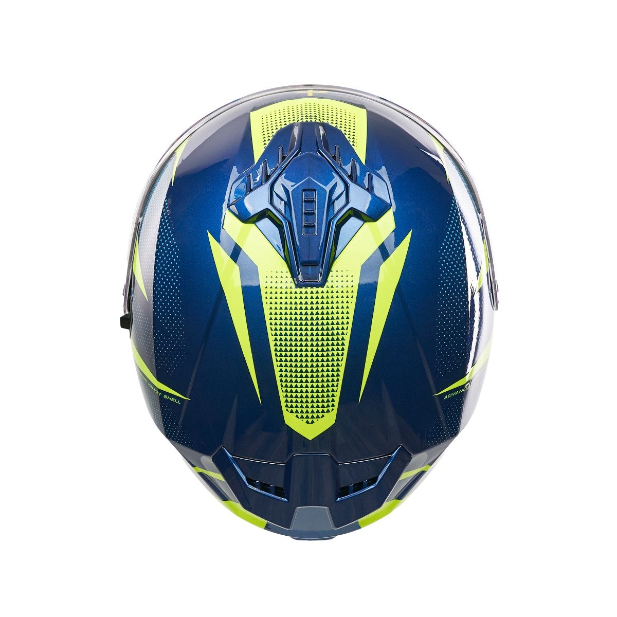 Spada SP18 Vertex Blue/Yellow Helmet - Image 5