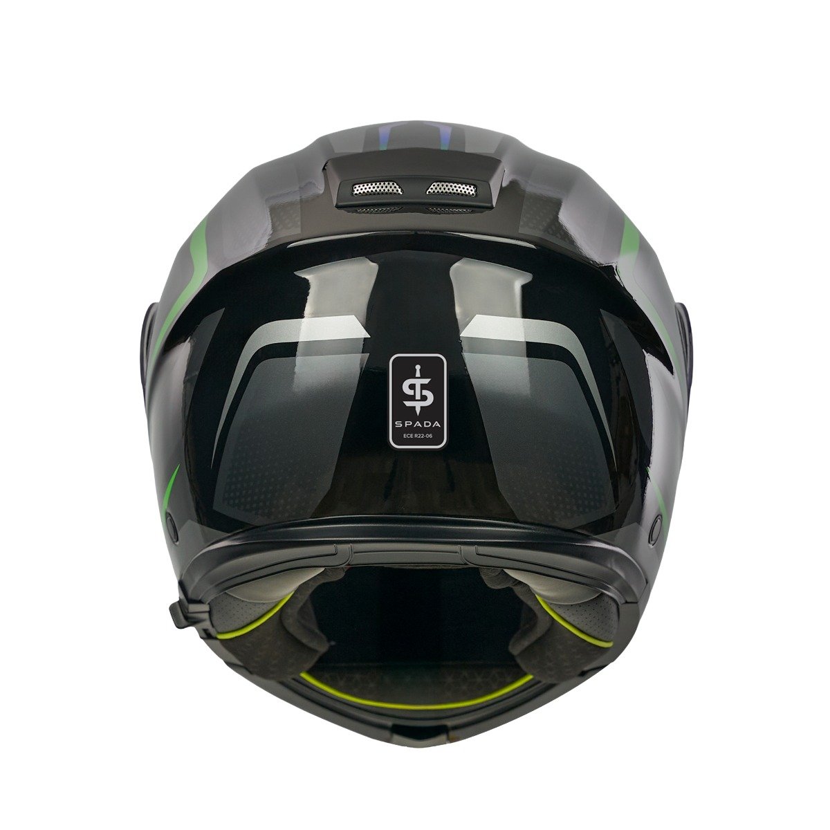 Spada Sirius Flow Green Helmet - Image 4