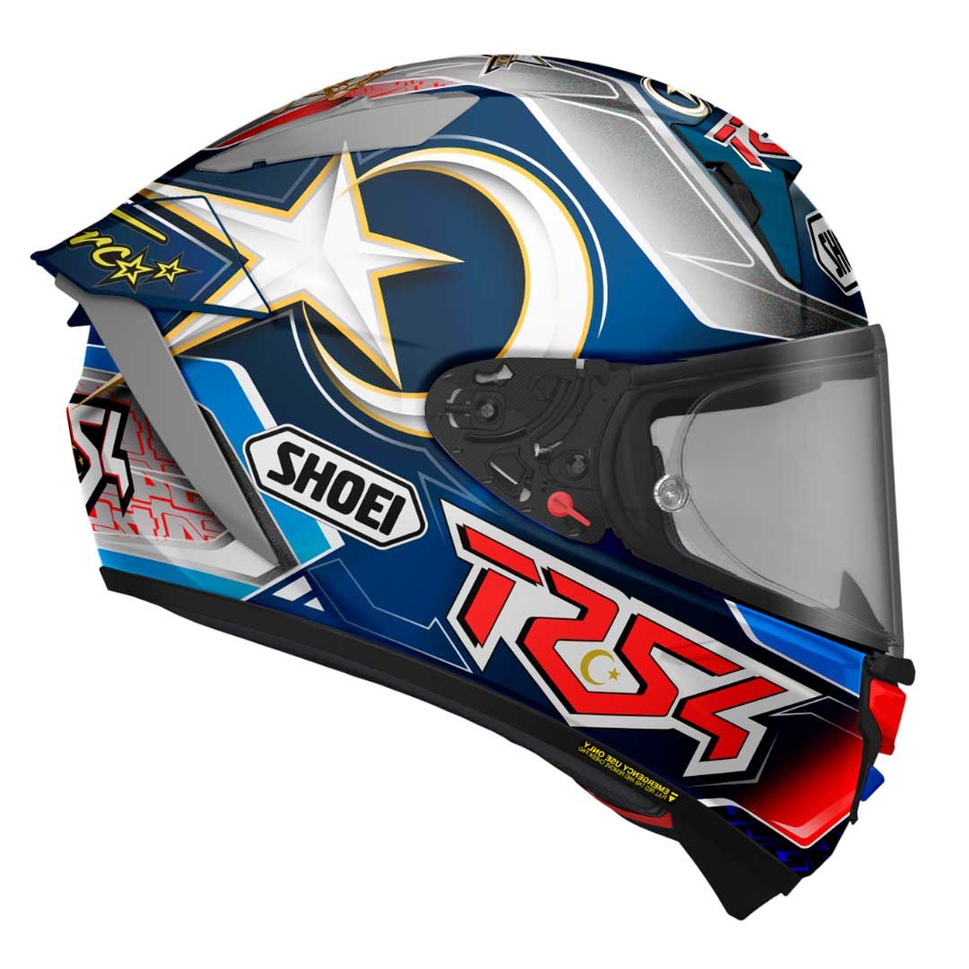 Shoei X-SPR Pro Toprak TC-2 Helmet - Image 5