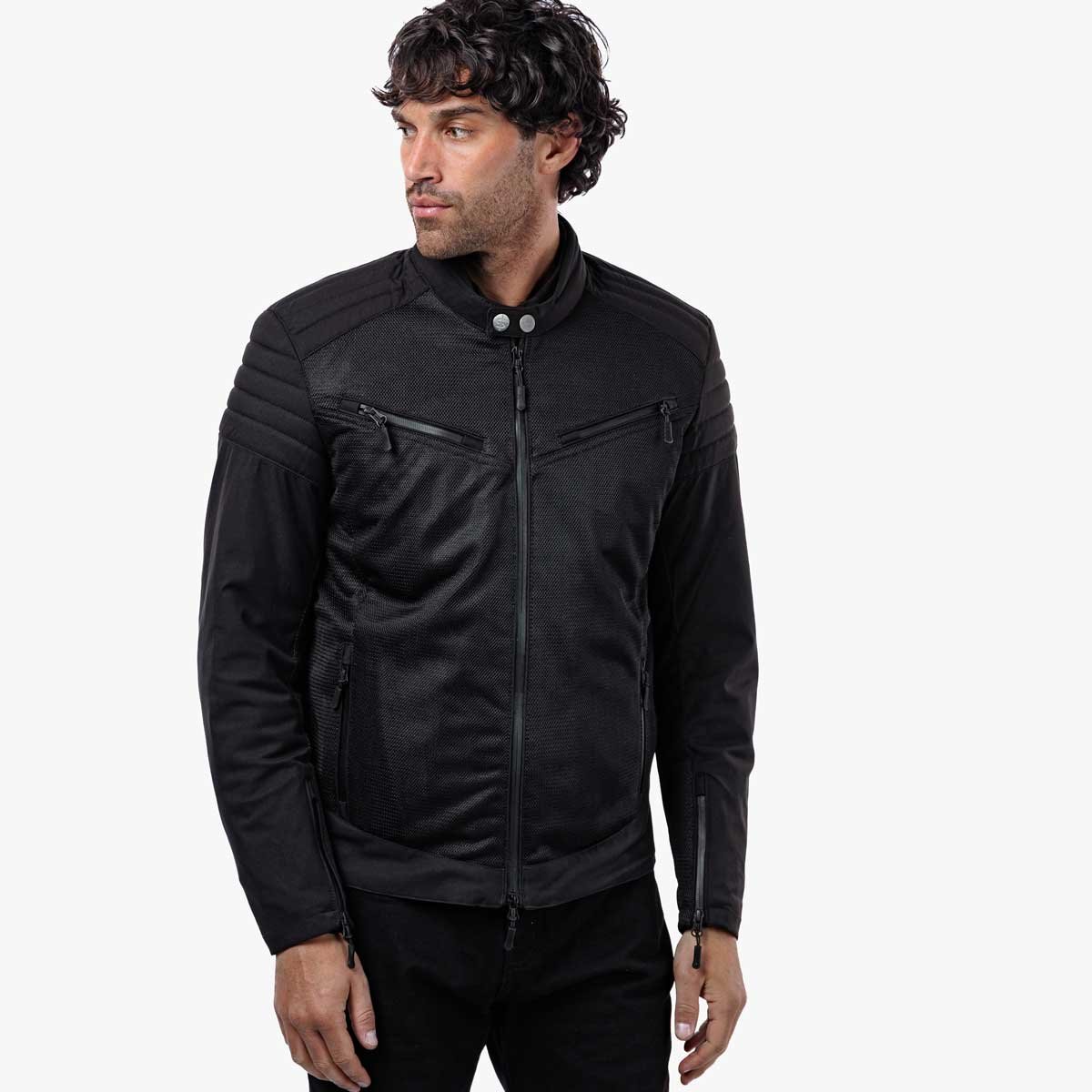 Spada Cafe Air CE Jacket Black - Image 5