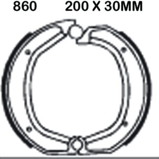 EBC Brake Shoes 860-SPECIAL ORDER