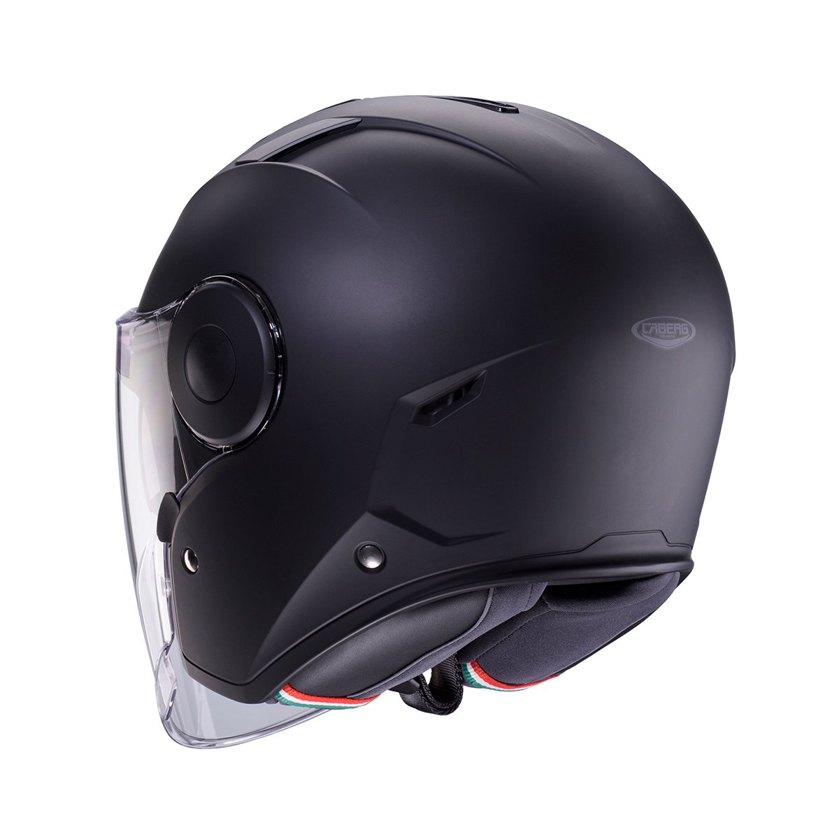 Caberg Soho Matt Black Helmet - Image 3