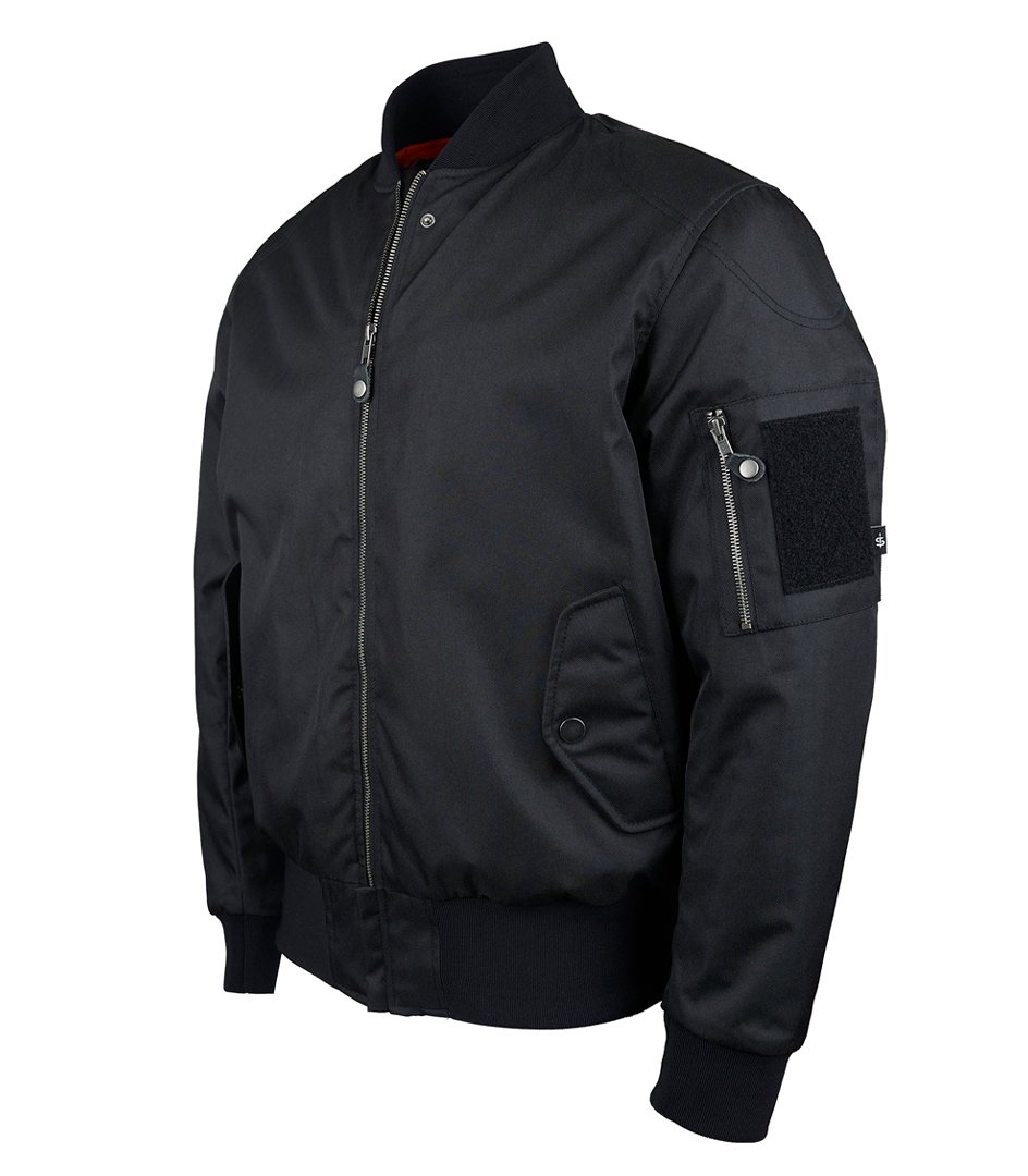 Spada Airforce MA1 CE WP Bomber Jacket Black