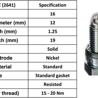 NGK Spark Plug DCPR9E Plugs [Box 10]