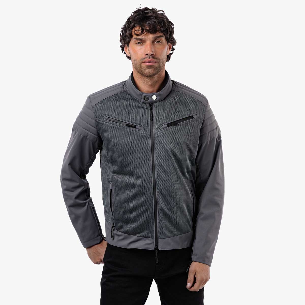 Spada Cafe Air CE Jacket Ultimate Grey - Image 2