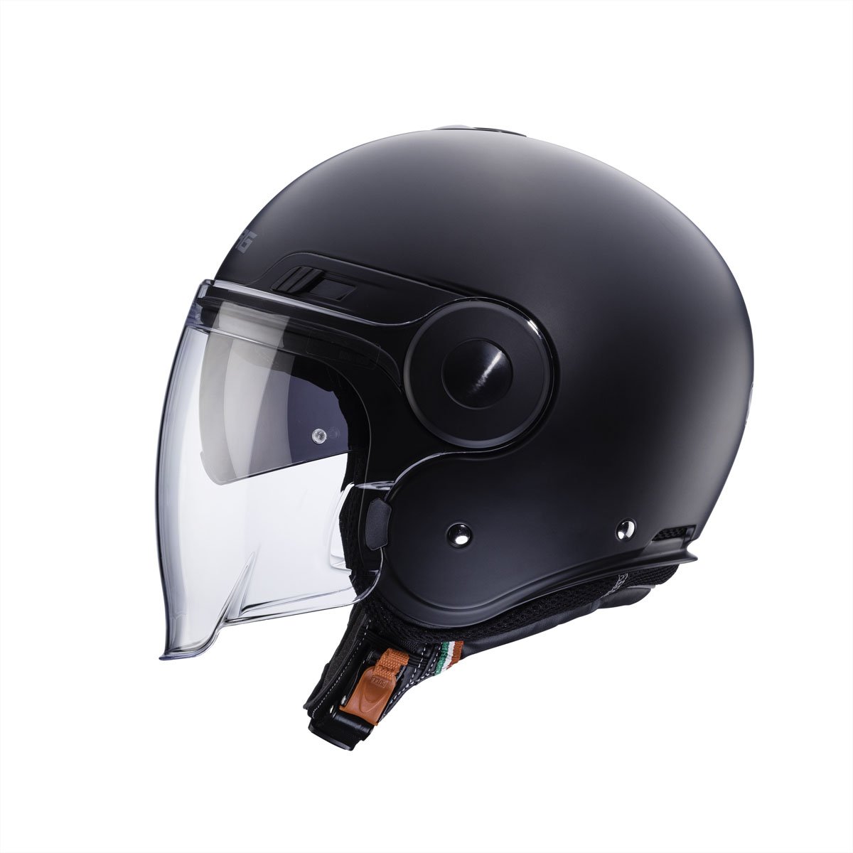 Caberg Uptown Matt Black Full Face Motorcycle Helmet S/O - Image 2
