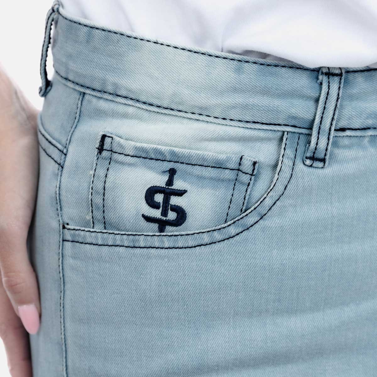 Spada Drifter CE Ladies Jeans Beach Blue - Image 9