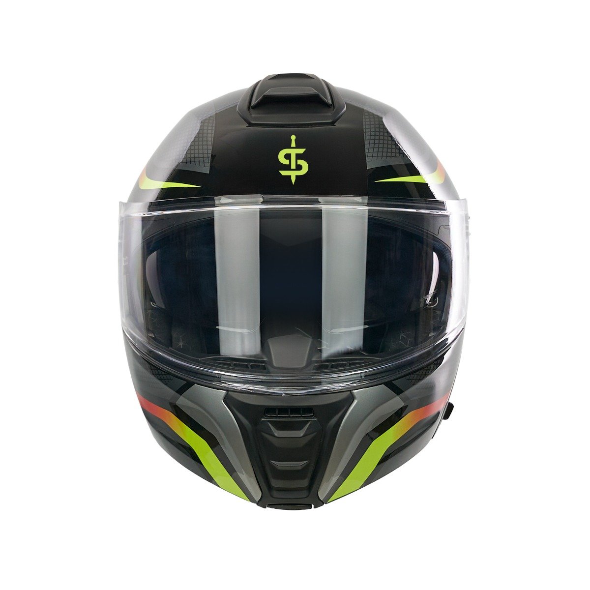 Spada Sirius Flow Orange Helmet - Image 3