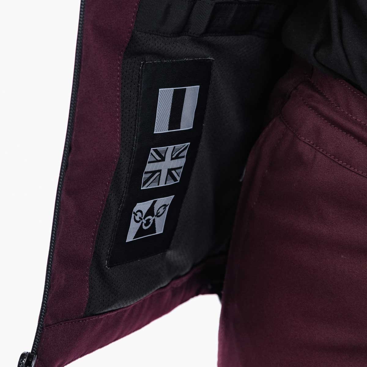 Spada Dash CE Ladies Jacket Port Red - Image 13