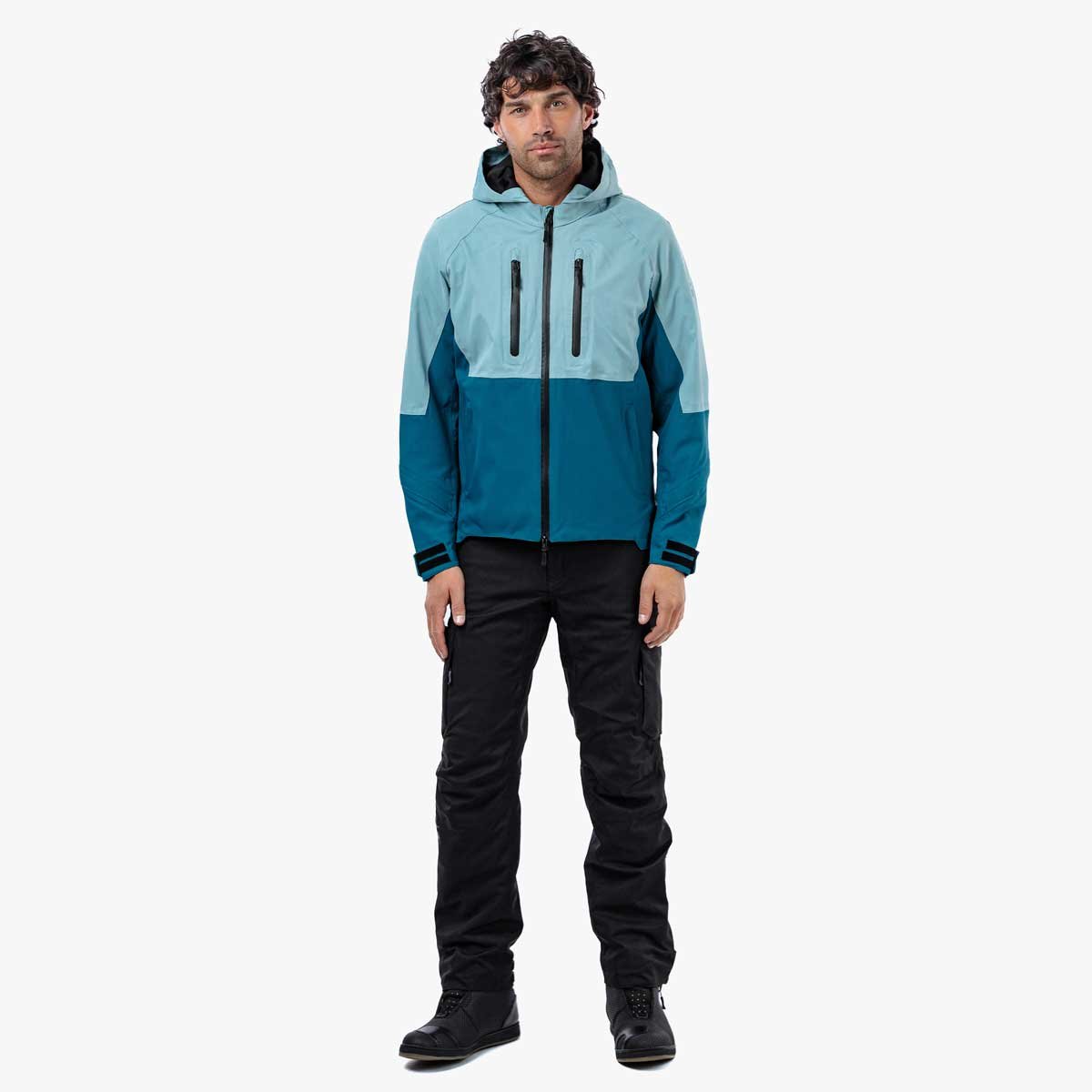 Spada Joe CE WP Jacket Smoke/Coral Blue - Image 4