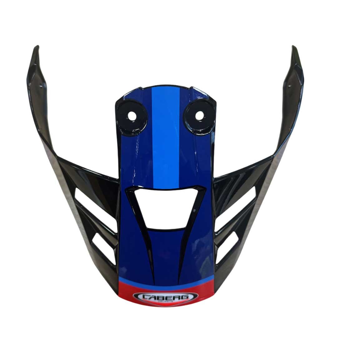 Caberg Tanami Scram Peak Black/Red/Light Blue/Blue & Screws