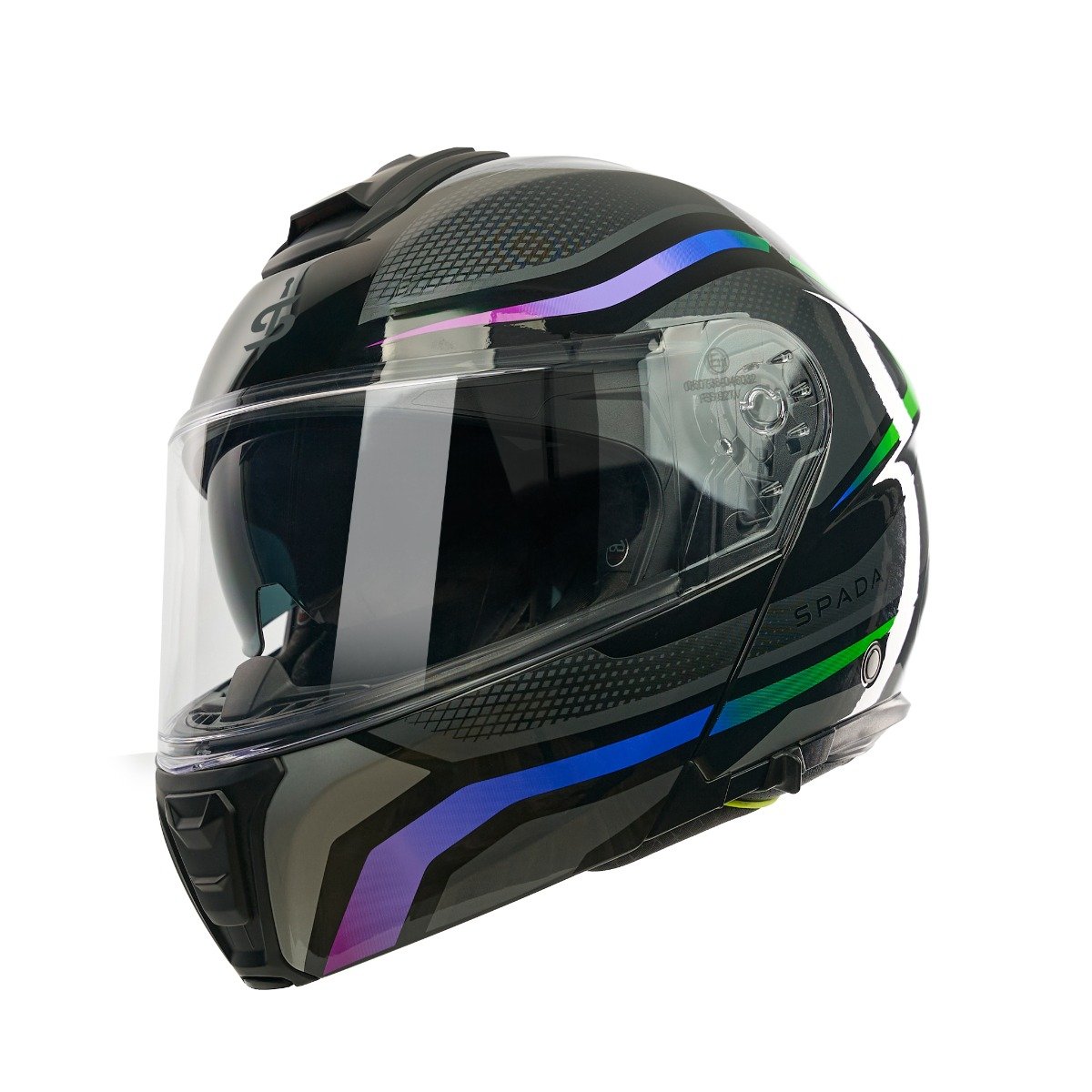 Spada Sirius Flow Green Helmet - Image 2